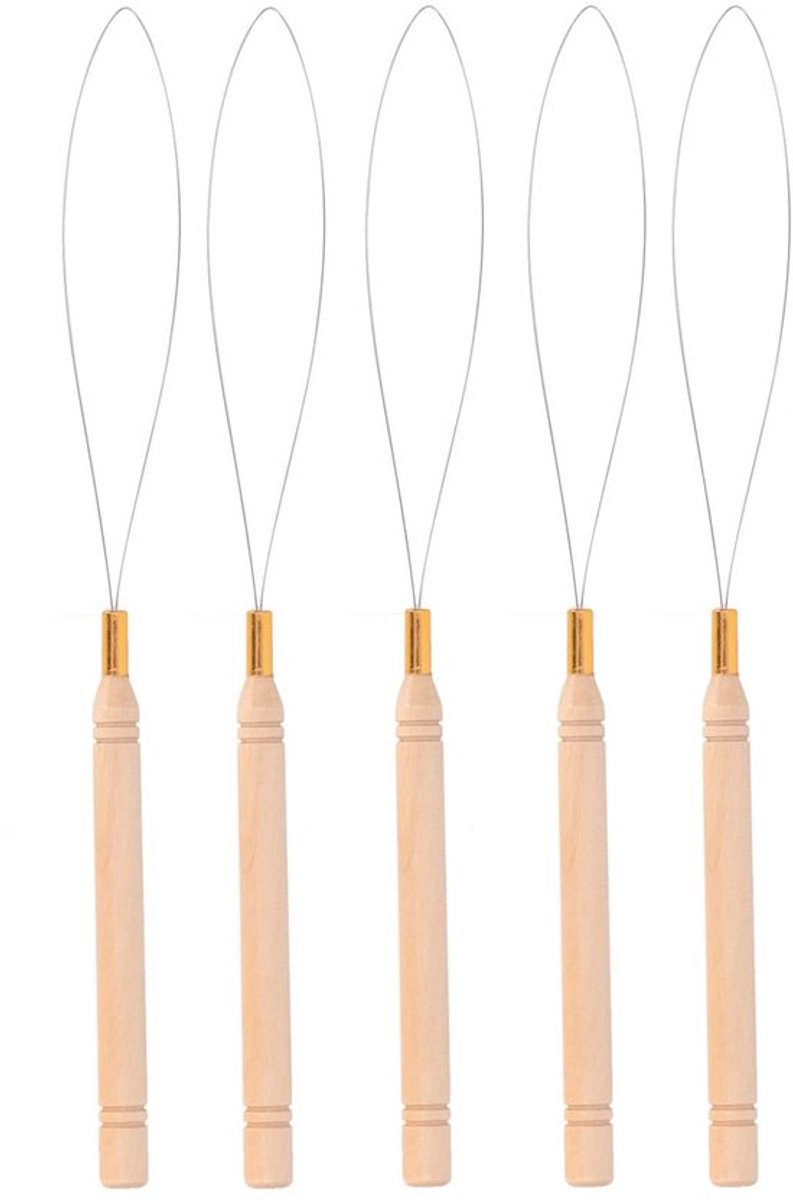 Vt products - Haarverlenging Set - 5pcs Haarverlenging Lus Naald Kit - Gemakkelijk