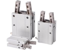Pneumatische Cilinder - Klem Klauw - Automatische Beweging - Hoekige Stijl - 30x20x10 mm - Hfy6