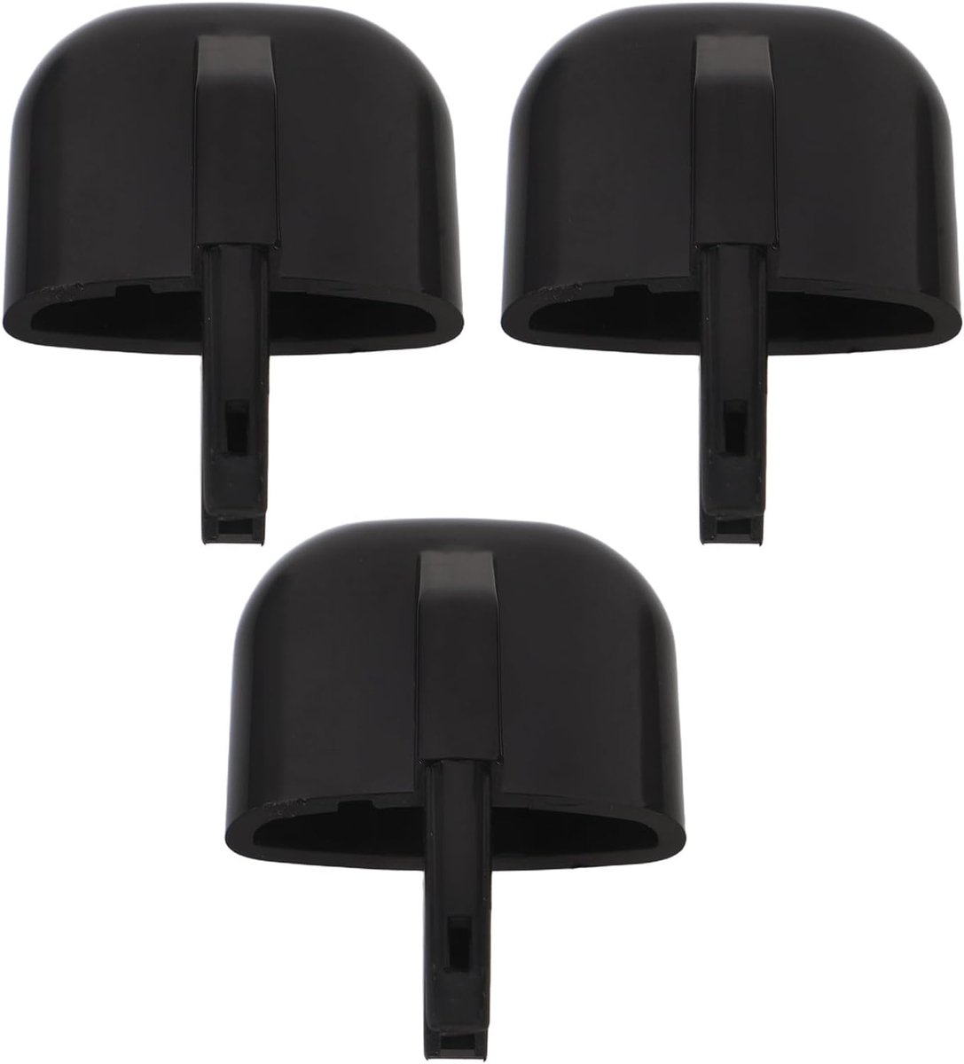Hendel Broodbakmachine - Schakelaarknop Vervanging - Apparaat Repareren - Veelzijdige Pasvorm - 4.5 x 3.1 x 1.5 cm - Zwart