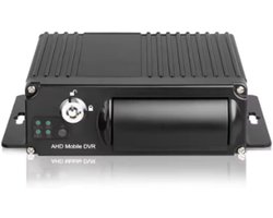 Auto Videorecorder - Dashcam Vrachtwagen - Rijgedrag Monitoren - 4 Kanaals Opname - 17x13x8 cm - Zwart