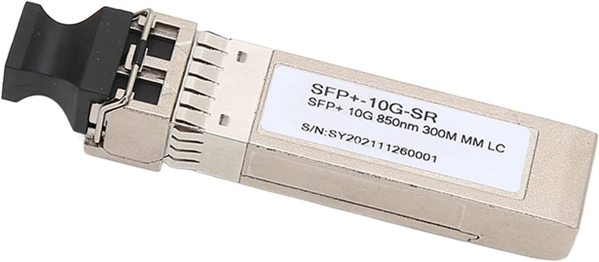 Optische Module - SFP+ Transceiver - Netwerk Uitbreiding - 10Gbps Datasnelheid - 300 Meter - Zilver