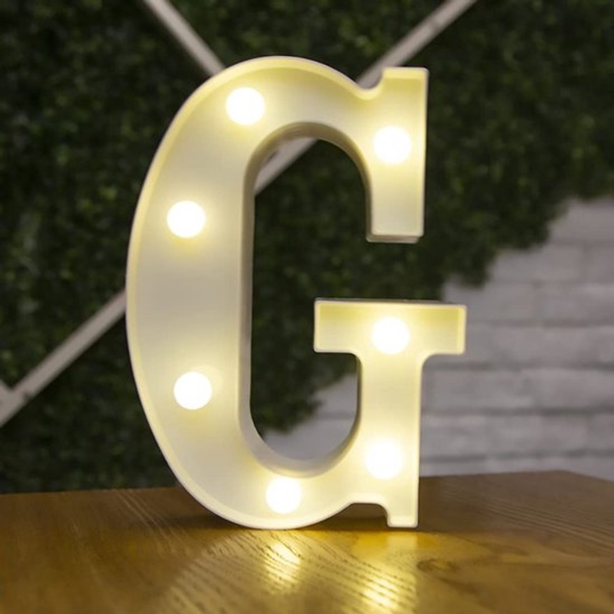 Zeynomax - Letterverlichting - Decoratieve LED-symboolvorm - Warm wit - Marquee