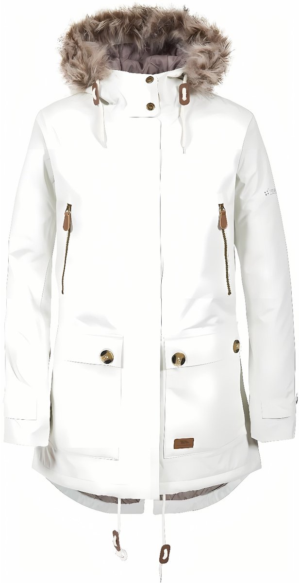 Trespass damesregenjas Clea Female Jkt Tp50 Ghost-XXL Beige