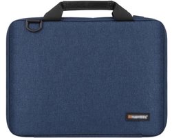 Laptoptas - Aktetas Reistas - Zakelijk Reizen - Ruim Ontwerp - 16 inch - Navy Blauw
