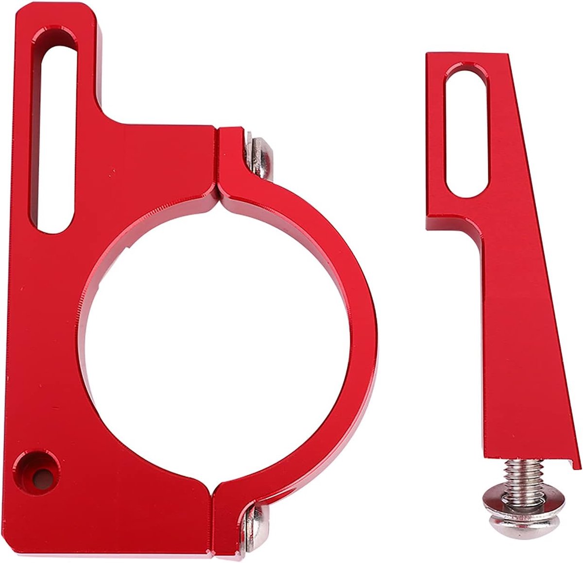 Fiets Derailleur Adapter - Onderdeel Fiets - Comfortabel Rijden - Verstelbaar Ontwerp - 11 x 9 x 3 cm - Rood