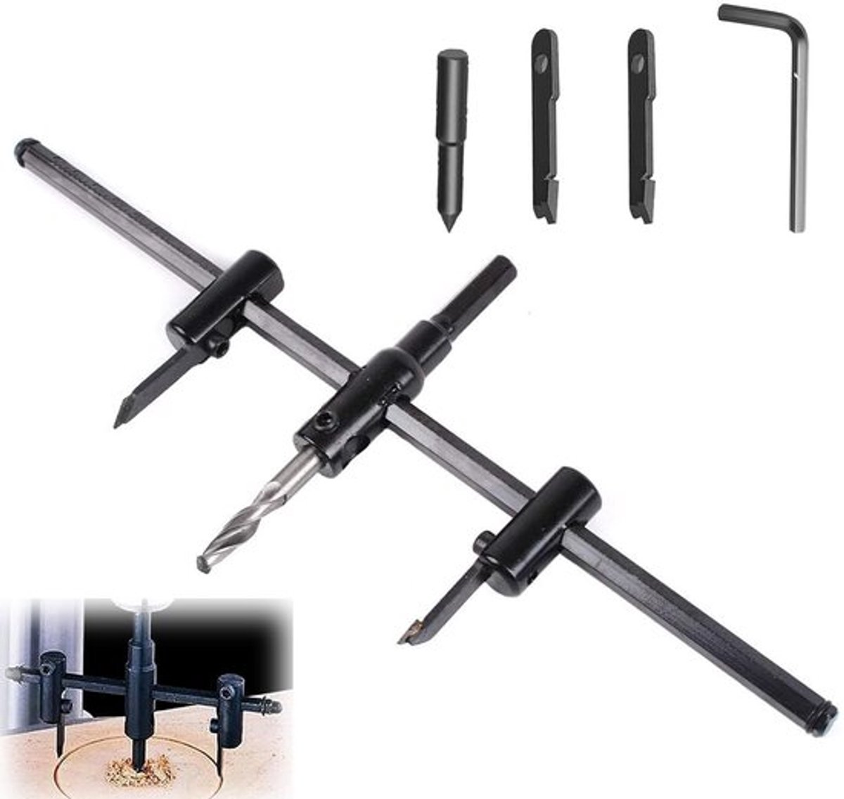 Verstelbare cirkelzaag ergonomisch SPHProducts Circle Cutter