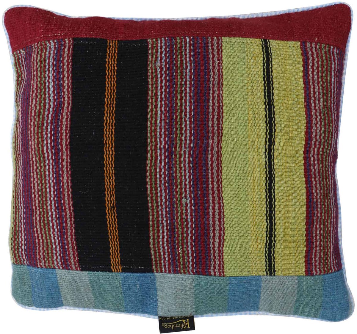 Multicolor Handgeweven Kilim Kussen