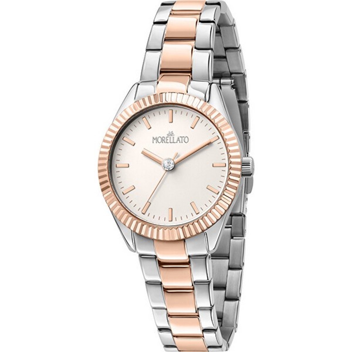 MORELLATO MAGIA R0153165510 ZILVER/ROSEGOUD 32 MM QUARTZ HORLOGE 1 STUK