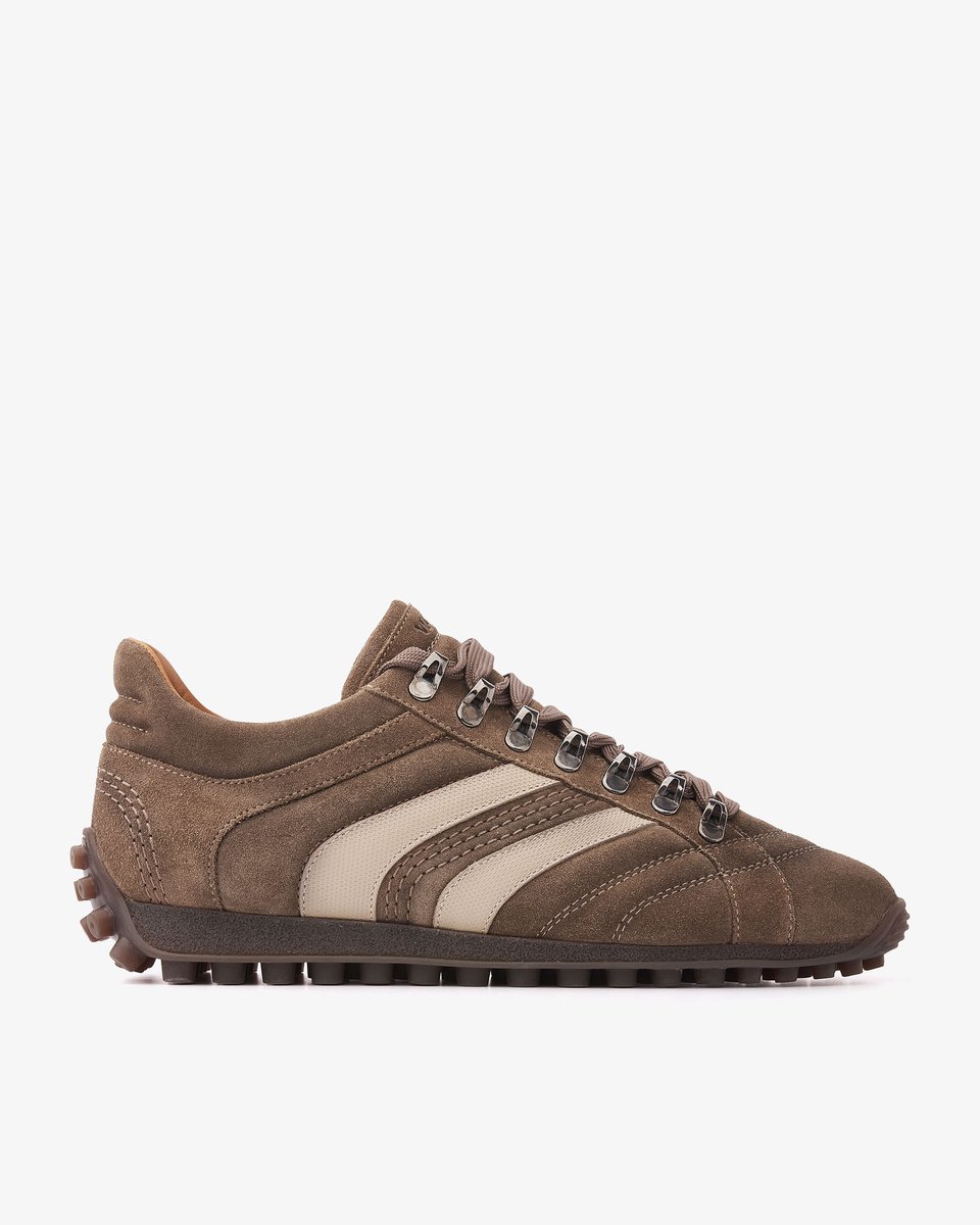 VIA VAI Jack Nathan Sneakers Heren - Leer,Suède - Bruin - Maat 41