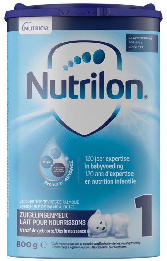 Nutrilon 1 - Zuigelingenmelk Baby 0-6 maanden - Babymelk in Poeder voor Flesvoeding - 6 x 800g van Nutrilon — afbeelding 3
