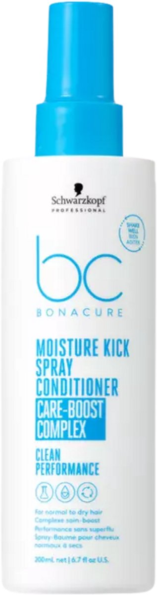 Schwarzkopf Bc Moisture Kick Spray Conditioner 200ml