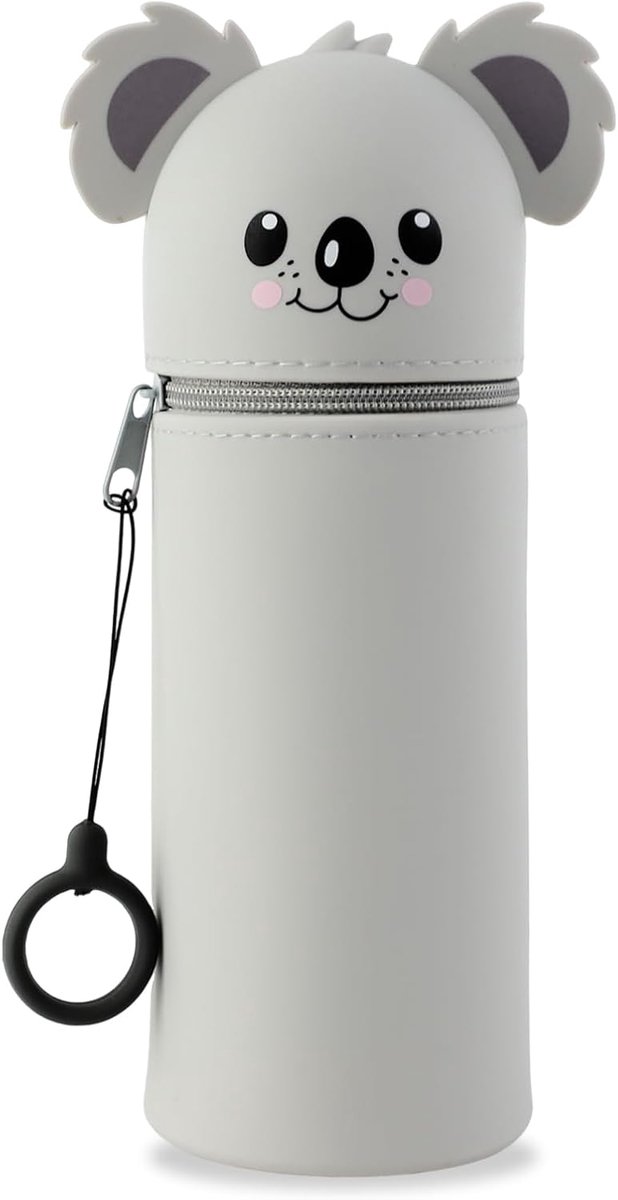 Thijox - Schooletui, Pennenetui 2-in-1, Siliconen Etui, Lichtgewicht, Waterdicht, Duurzaam, Multifunctioneel, Grote Capaciteit voor Kinderen, Vrouwen