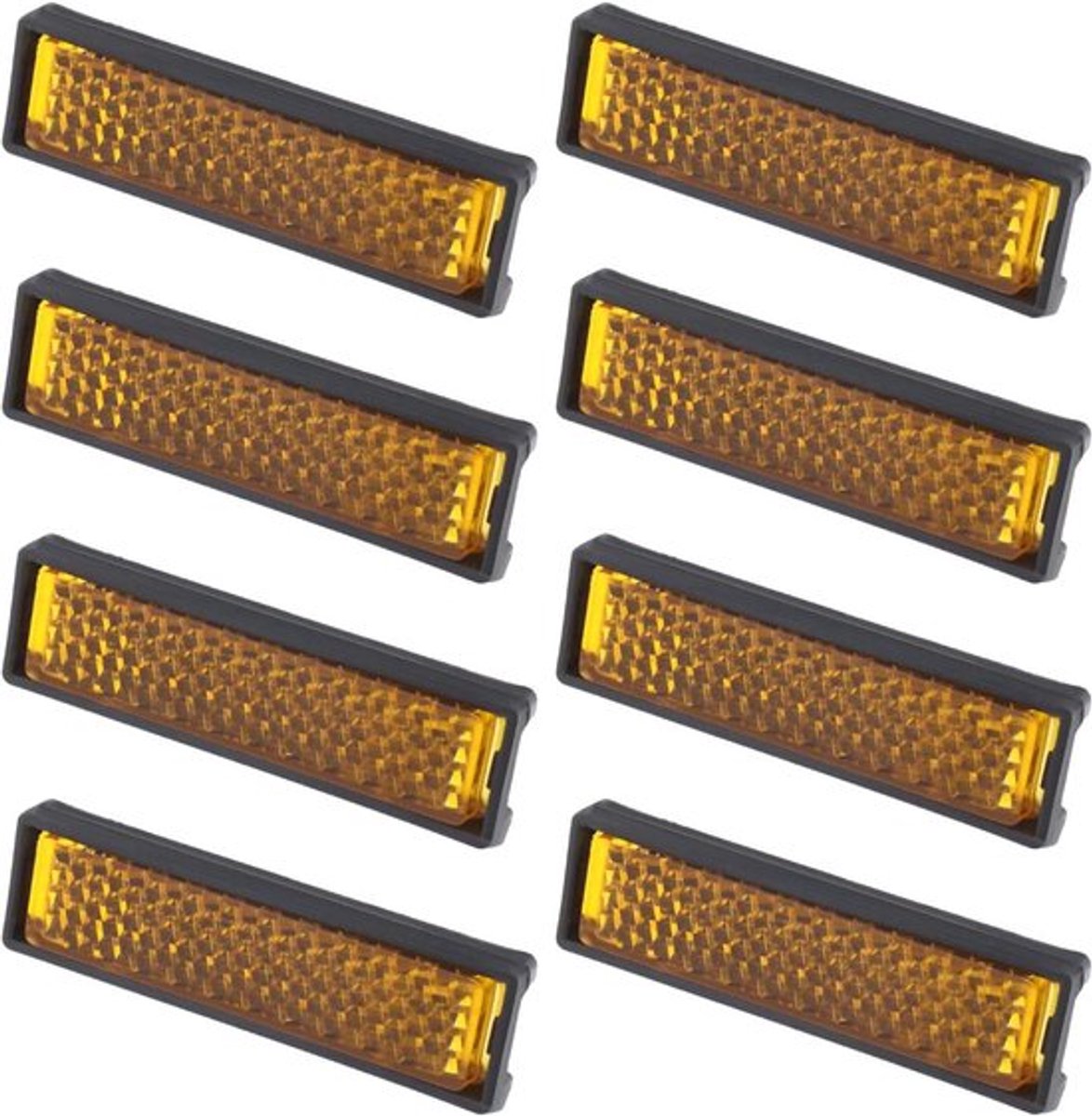 - Fiets Pedalen Reflectoren - Nachtveiligheid - Geel - Mountainbike Accessoire - Pedaal Reflectie - Geschikt voor Diverse Fietsen - Mountainbike en Racefiets.