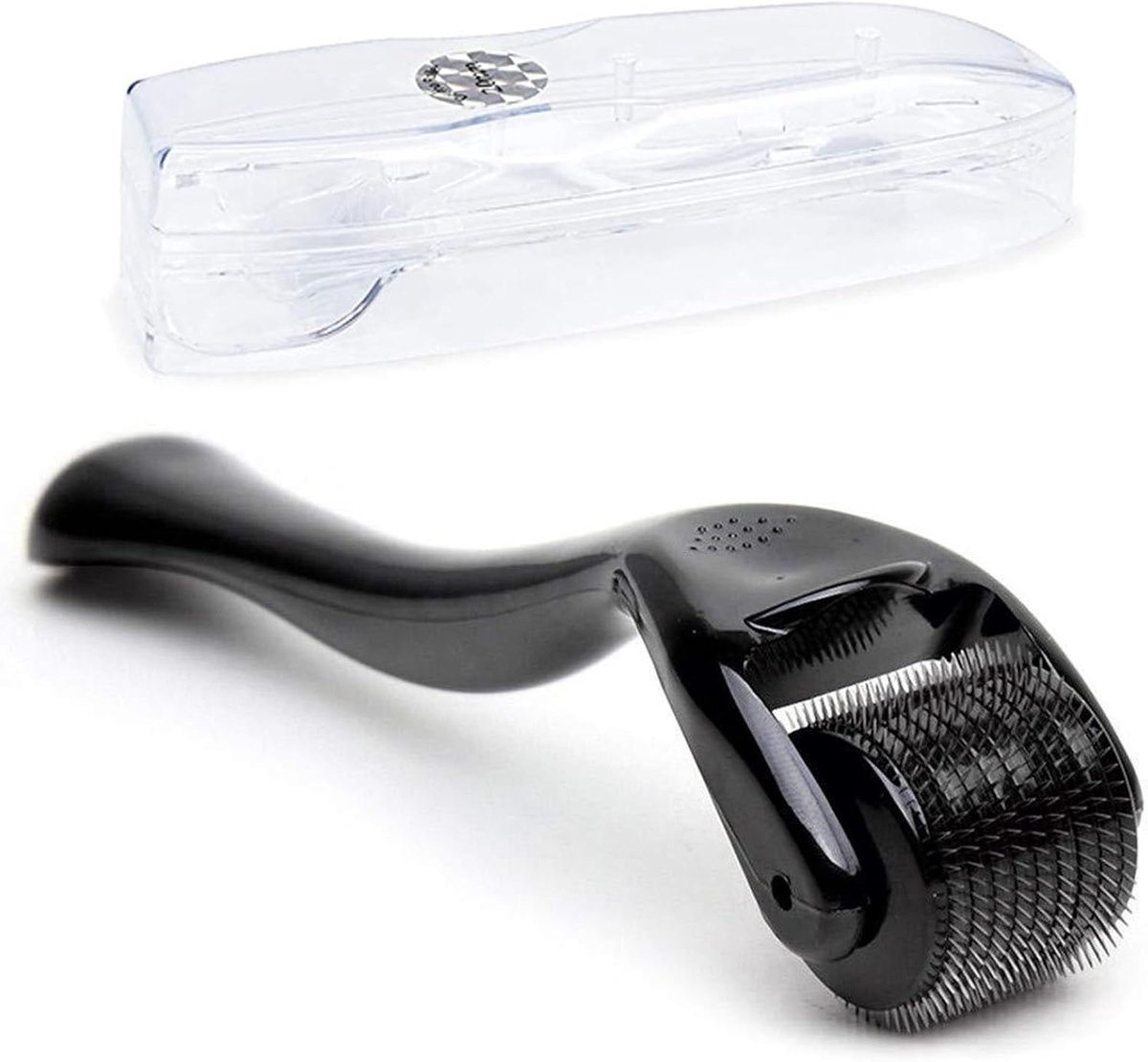 Microneedling Roller voor Haargroei en Baardgroei - 540 Titanium Naalden 0.5 mm voor Stimulatie en Versterking van Haar en Baard
