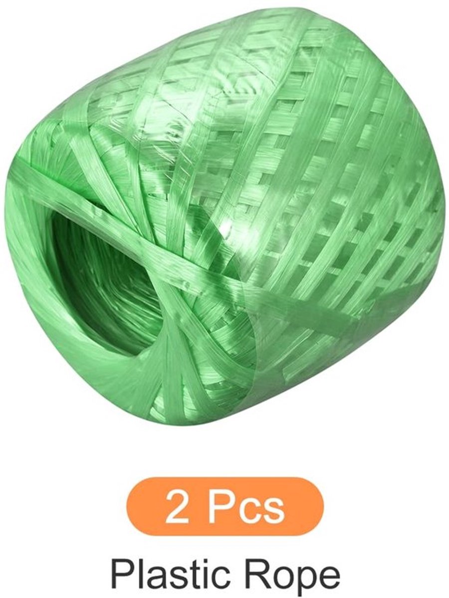 Touw 200m - Polyester/Nylon - Huishoudelijk - DIY - Gebundelde Verpakking - Lichtgewicht - Koord
