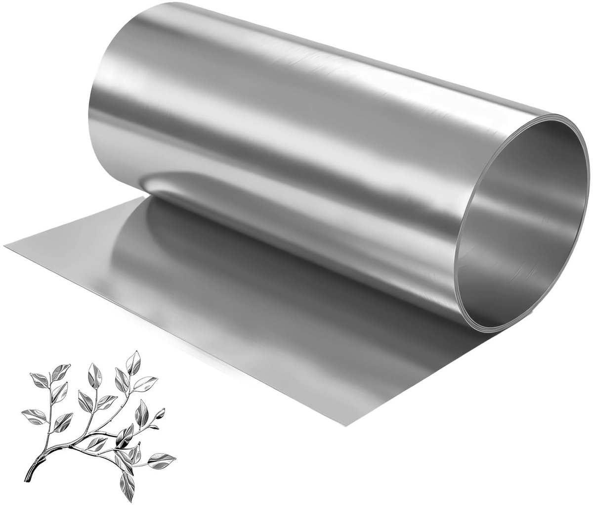Solidchoice - Roestvrij Stalen Plaat 0,3 mm voor Modelbouw en DIY