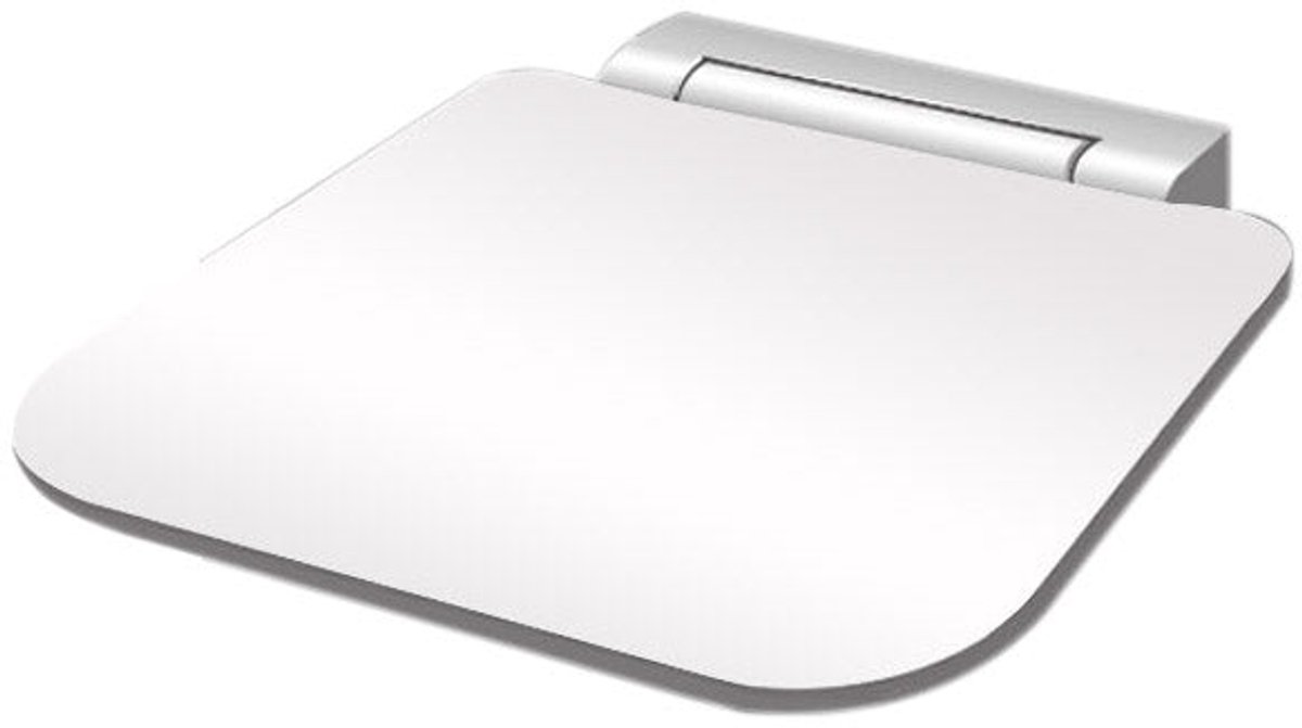 Douchezitting wandbevestiging opklapbaar Sanitado Industry in mat wit