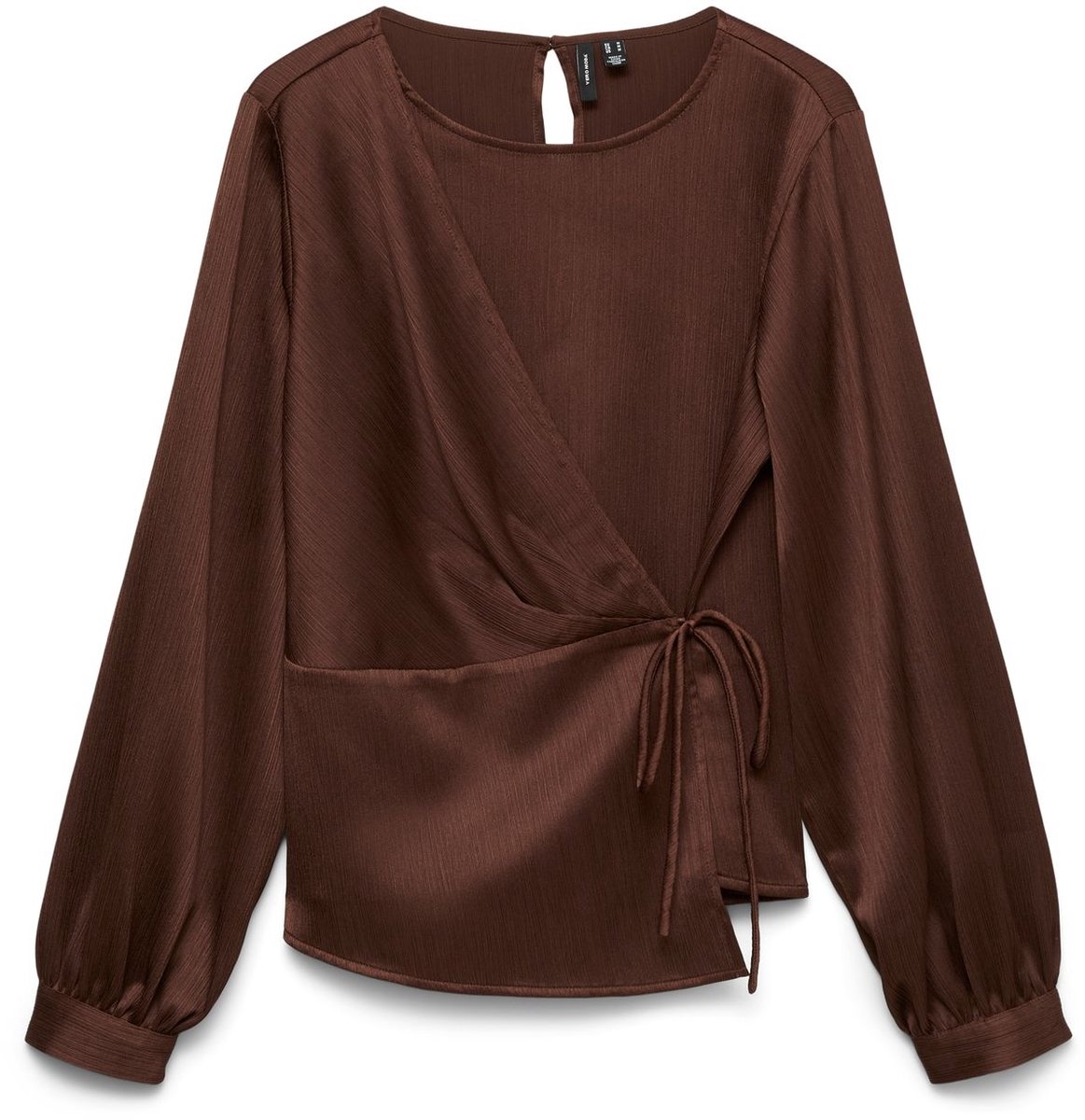 VMSKY LS WRAP TOP WVN