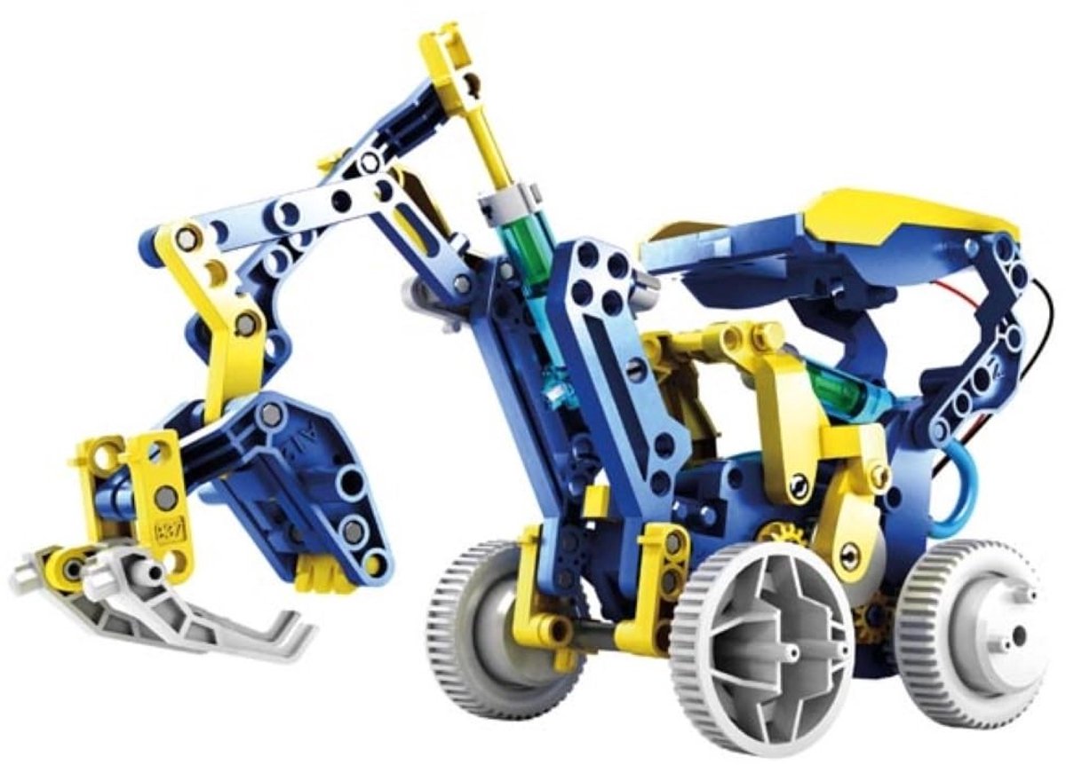 Solidchoice - Solar & Water Robot Bouwset 12 in 1 met Hydraulische Aandrijving