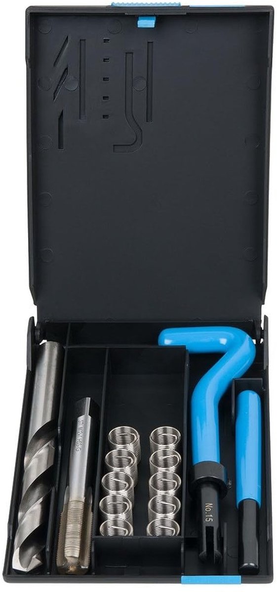 Solidchoice - Draadreparatieset M12x1.0 met 14 Onderdelen