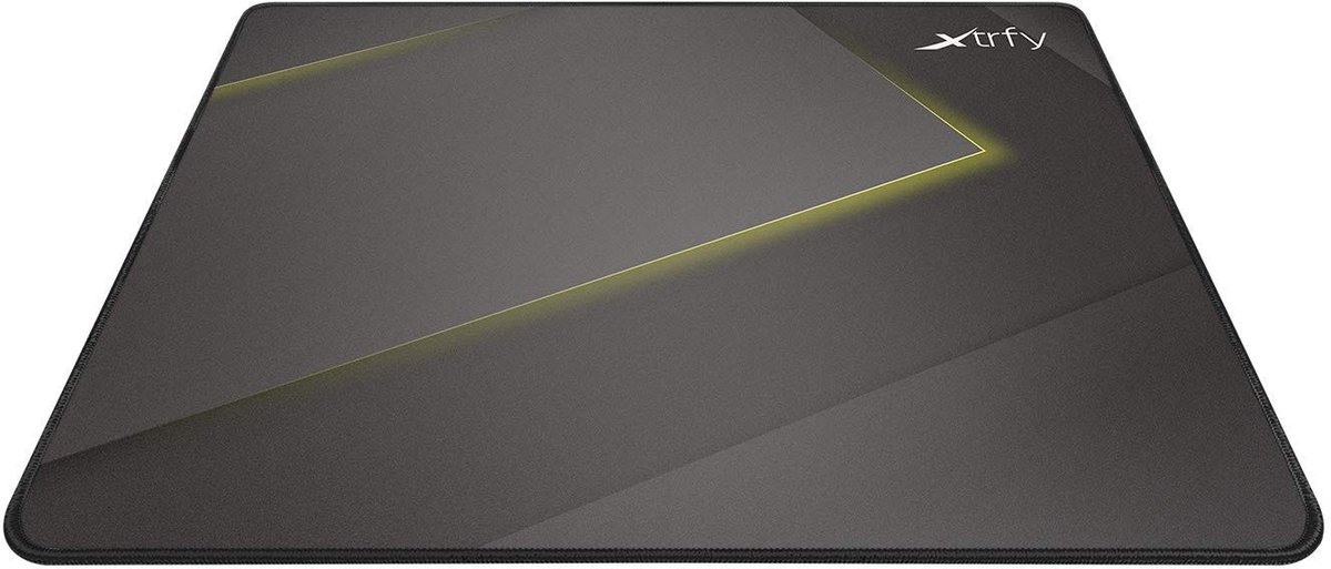 Solidchoice - Grote Gaming Muismat met Stikte Randen, 460x400x4mm