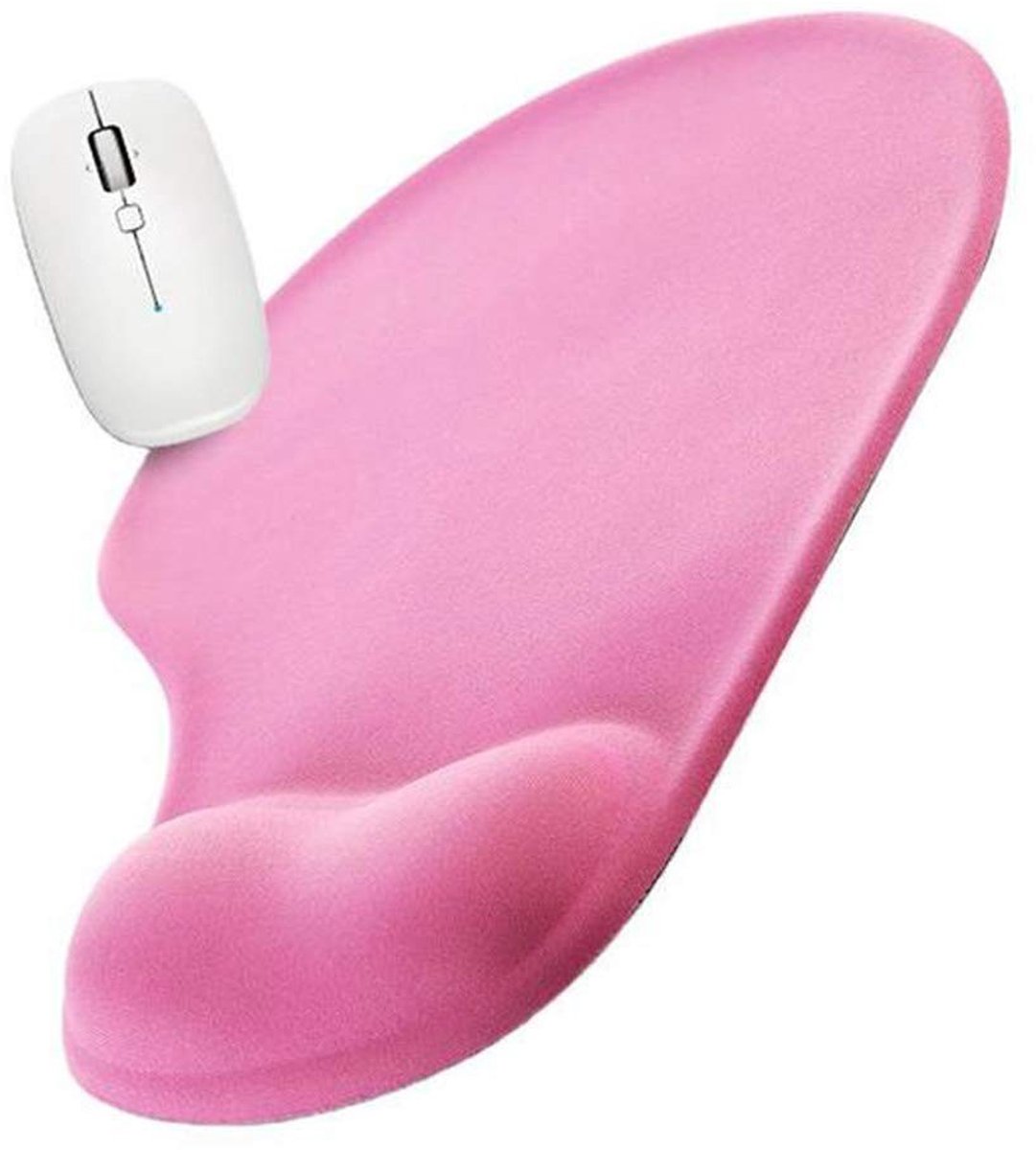 Solidchoice - Ergonomische Muismat met Polssteun en Antislip Onderzijde