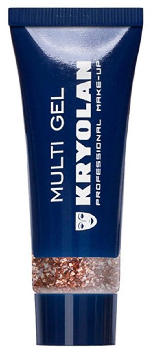 Kryolan Glittergel Koper Grof