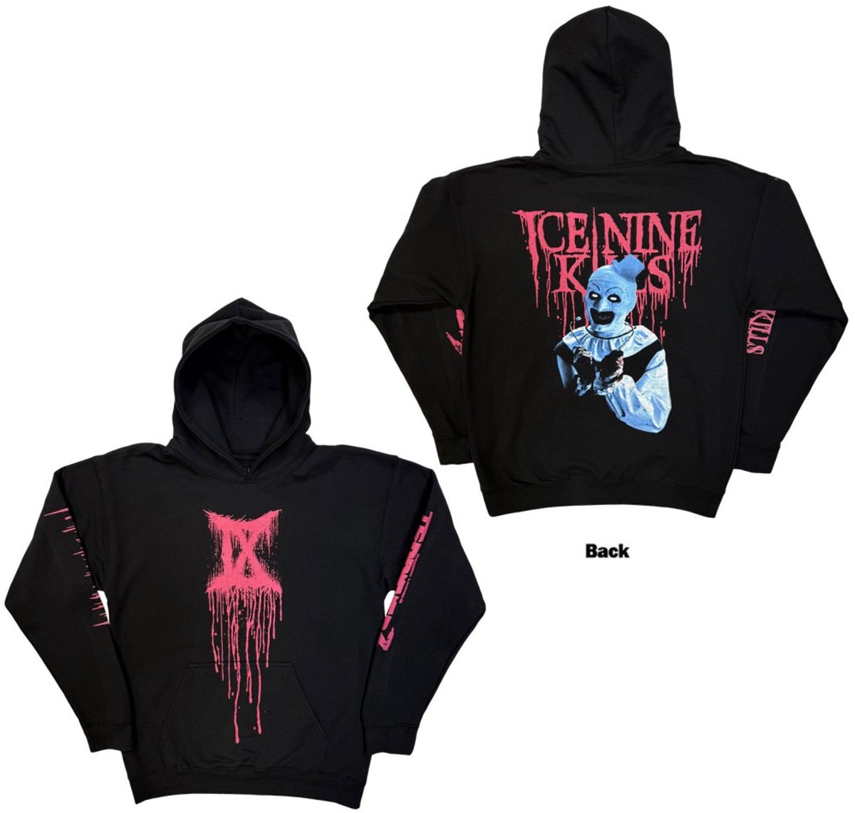Ice Nine Kills - Terrifier Hoodie/trui - M - Zwart