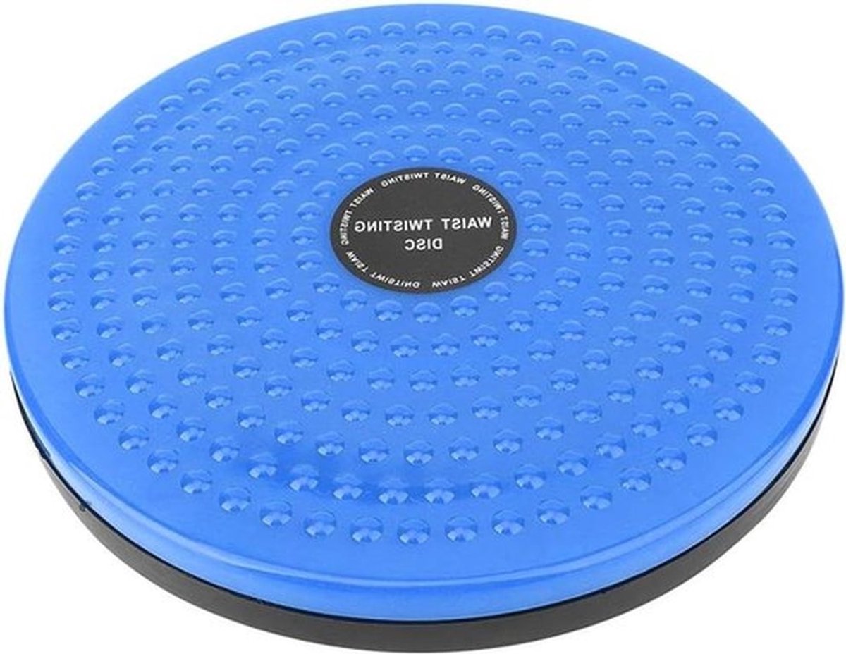 Multifunctionele thuisfitnessapparatuur voor draaiende heupschijf en afslanken (blauw)