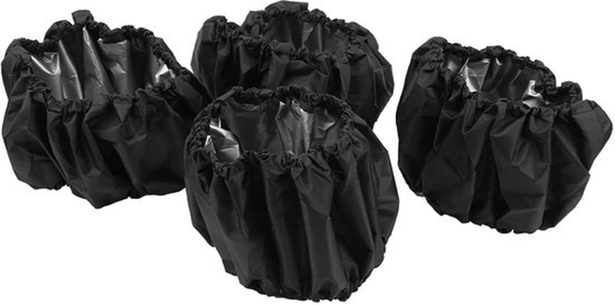 Kinderwagen Wieldop - 4 Stuks - Oxford Stof - Stofdicht - Antislip - Geschikt voor Wieldiameter 20-36 cm