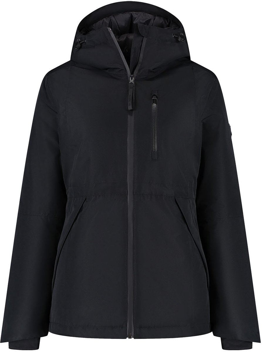 Kjelvik Nela Dames Outdoorjas - Zwart