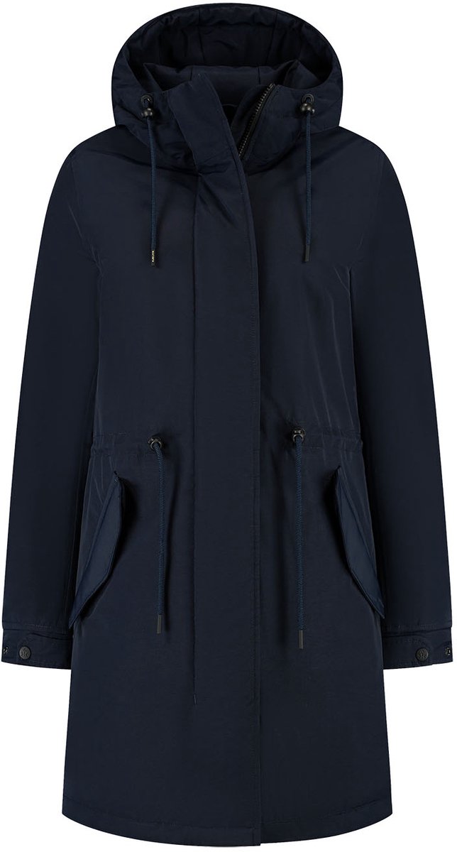 Kjelvik Rifka Dames Outdoorjas Donker Blauw