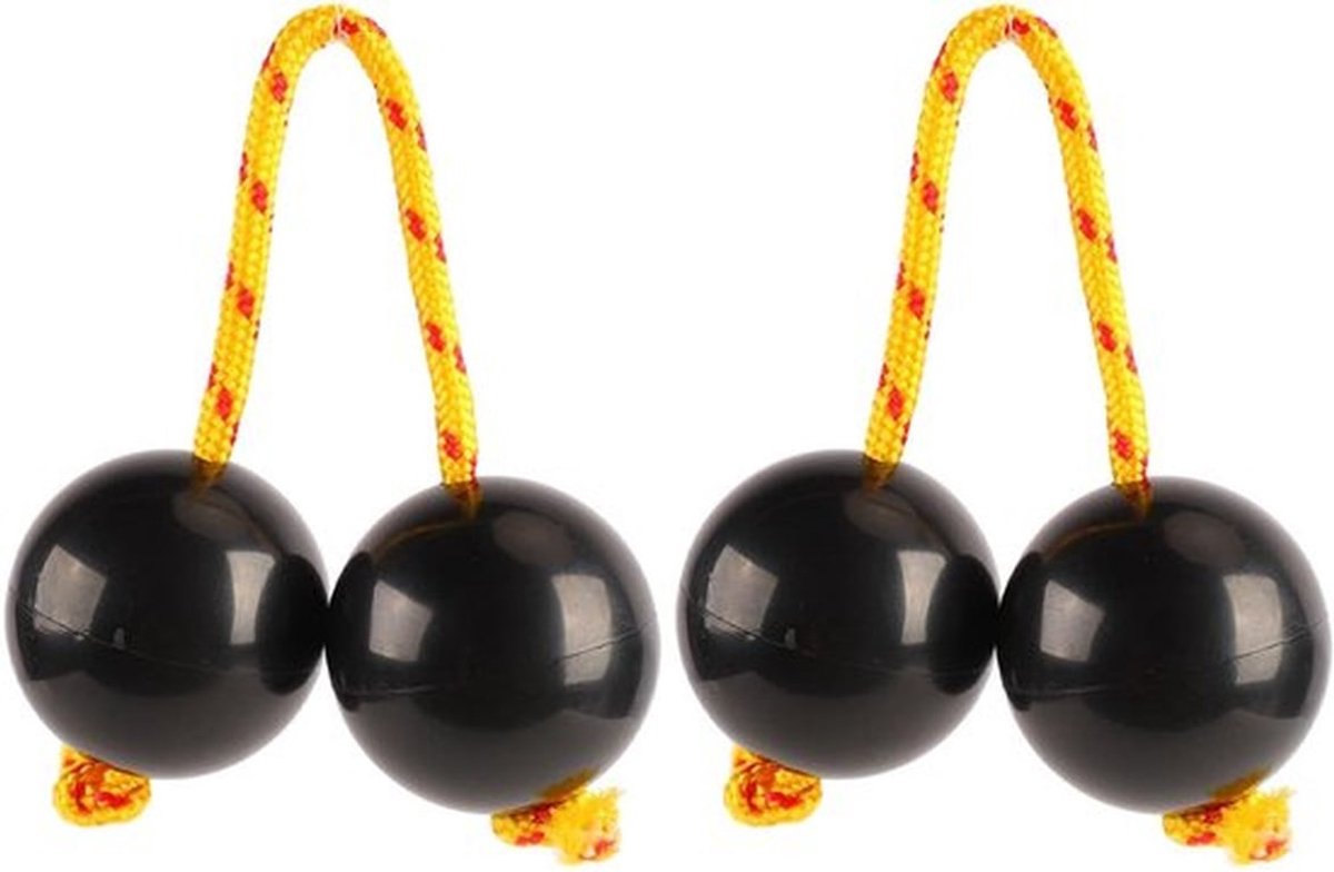 Ritmische Bal 2 Stuks - Afrikaanse Ritmische Bal - Muziek Ei Shakers - Rammelaar Bal - ABS Kunststof - Stevige Constructie - Shaker