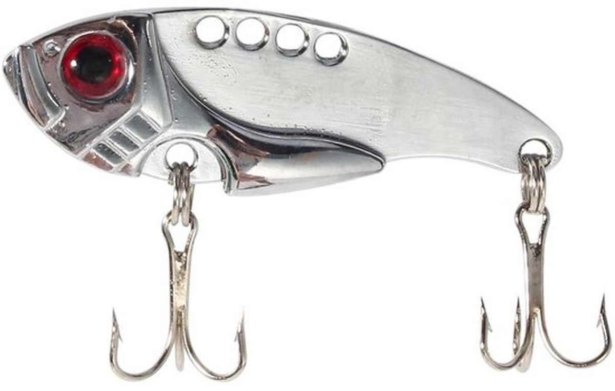 Vislepel 55mm - Kunstaas Set - Crankbait Spinner - Dreggen - Zoetwater/Zoutwater - Geschikt voor diverse vissoorten