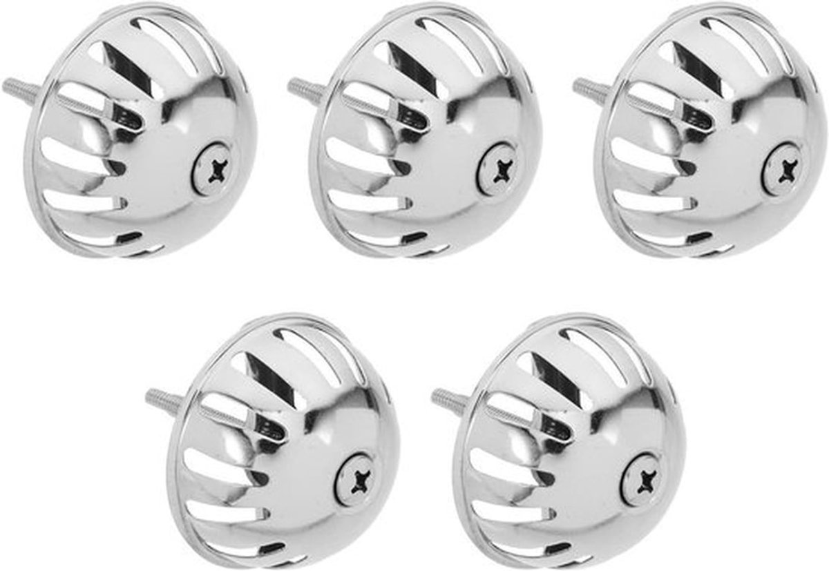 5 Stuks Urinaal Trechterdeksel, Urinaal Stopper en Filterdoppen voor Badkamer, RVS Urinaal Pluggen voor Mannen, Hygiënisch en Duurzaam