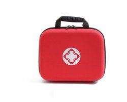 Empty First Aid Bag – Portable EVA Medical Organizer Kit for Home, Car, Camping, Travel, Hiking & Outdoor – Waterproof Emergency Rescue Pouch (21 x 13 x5 cm)