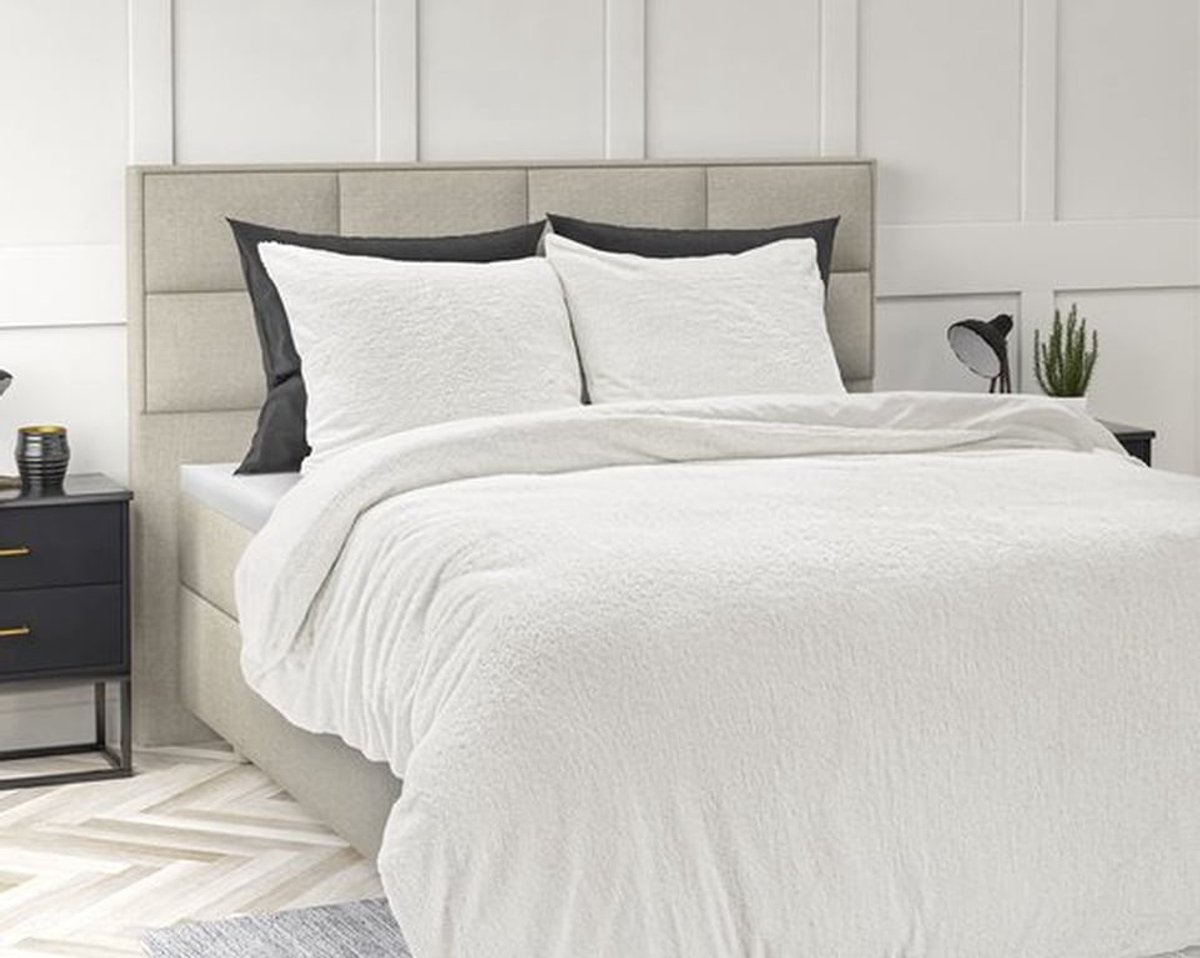 Sleeptime Pluche Winterbeddengoed Set - Warm en Behaaglijk 135 x 200 cm