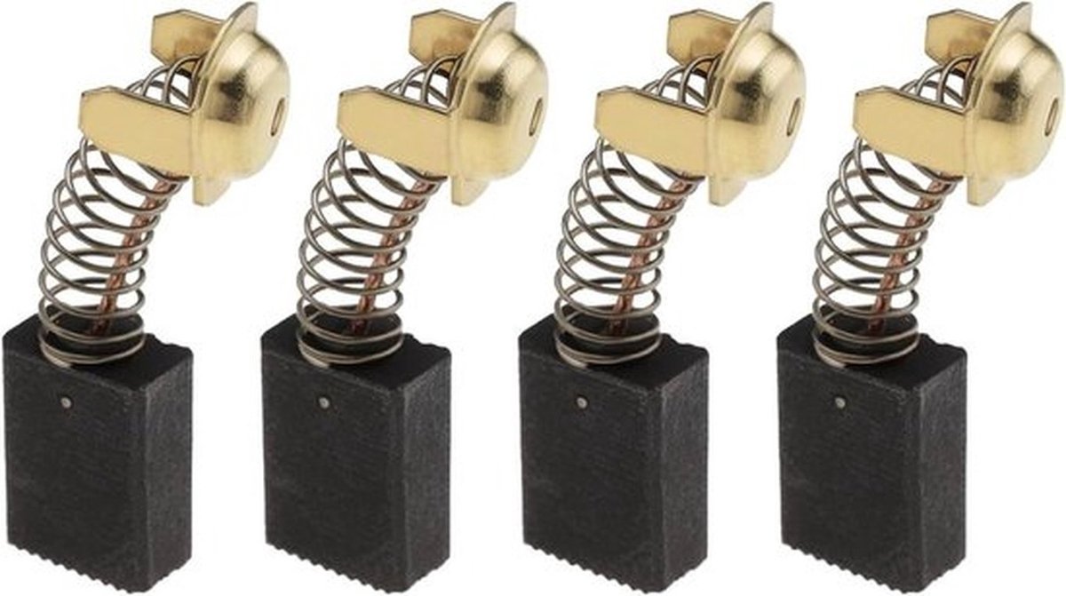 Tafelzaagsmotor Koolborstels - 2 paar - Automatische stop - 17x13x7mm - Motor Koolborstels - Voor Scheppach HS 110 tafelzaag - Compatibel met - Koolborstels Motor - Geschikt voor - Tafelzaag