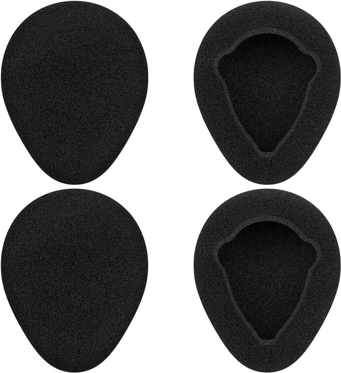 Vervangende Hoofdtelefoon Oorkussens voor Auto, Geschikt voor Draadloze IR Hoofdtelefoons, Comfortabele Earpads voor GM, Ford, Toyota, Nissan en Honda DVD Spelers