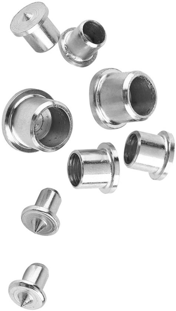 Paspen Set - 8 Stuks - Deuvelcentra 6mm/8mm/10mm/13mm - A3-Staal - Nauwkeurige Uitlijning - Geschikt voor Hard/Zacht Hout