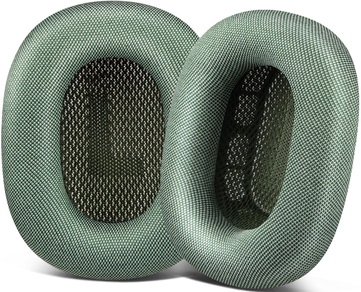 Solidchoice - Vervangende Oorkussens voor Over-Ear Koptelefoons (Groen)