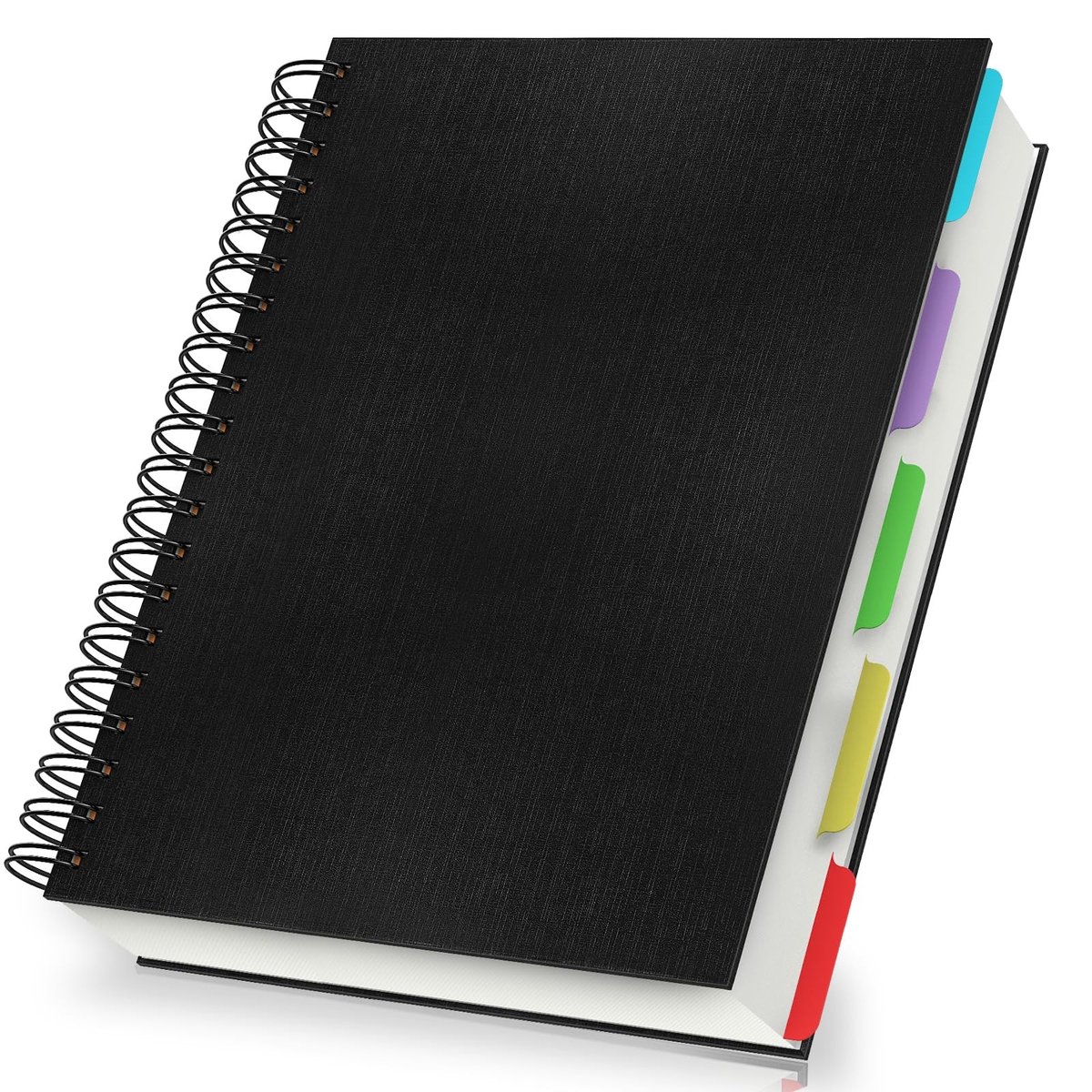 B5 Spiral Notitieboek met 240 Pagina's, Zwart