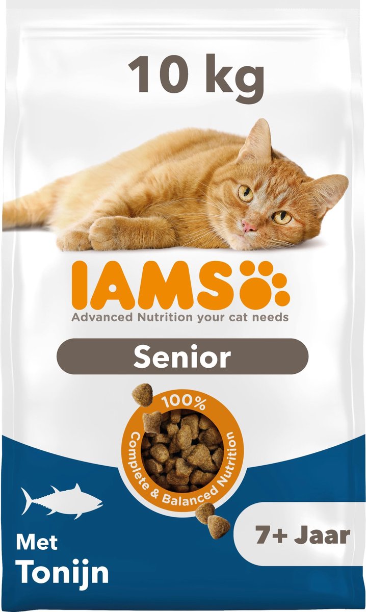 Solidchoice - Droogvoer met Tonijn voor Senior Katten