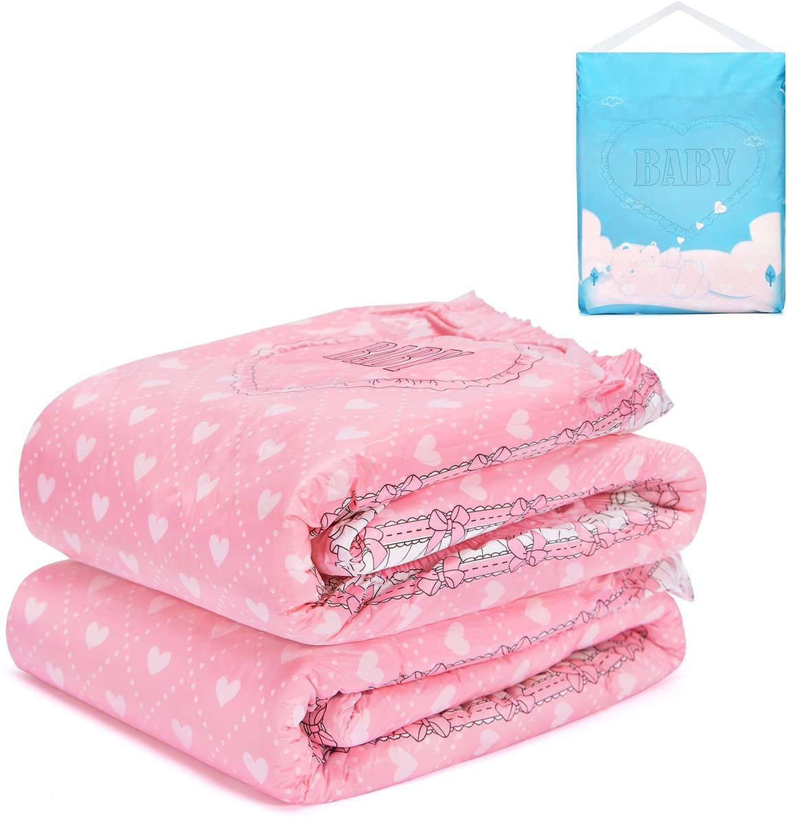 Solidchoice - Volwassen Luiers Set van 2 Stuks