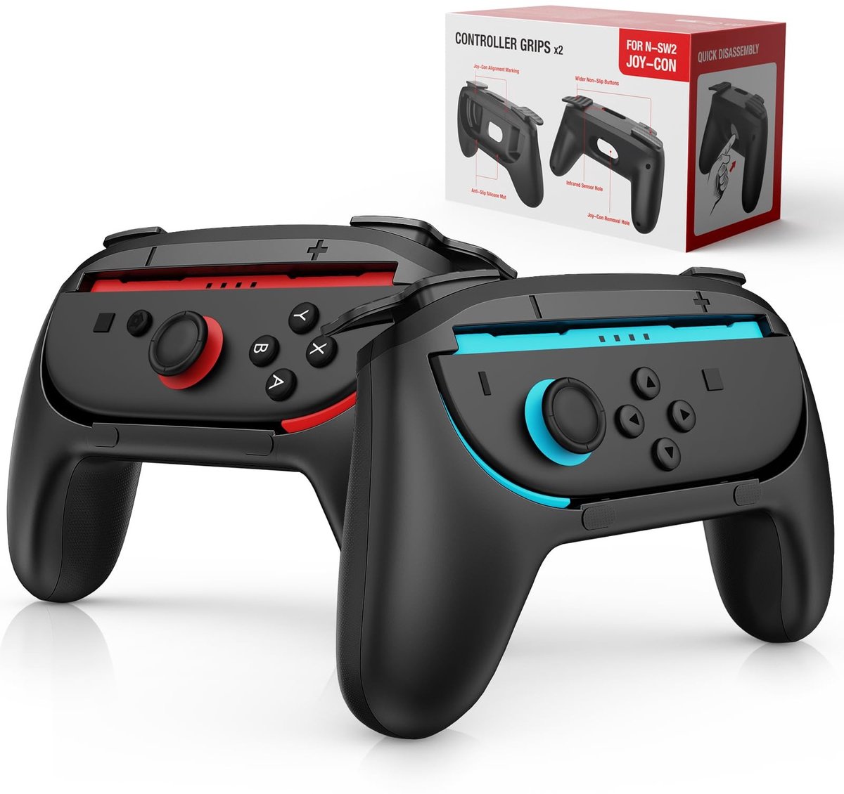Solidchoice - Ergonomische Joy-Con grips voor Nintendo Switch 2 (2025)