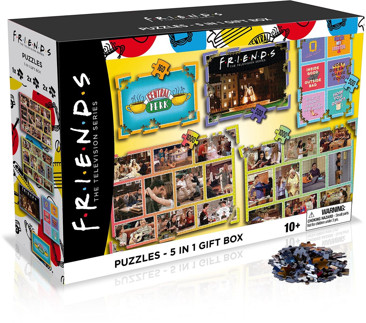 Solidchoice - Friends Puzzel 2x 500 en 2x 1000 Stukken
