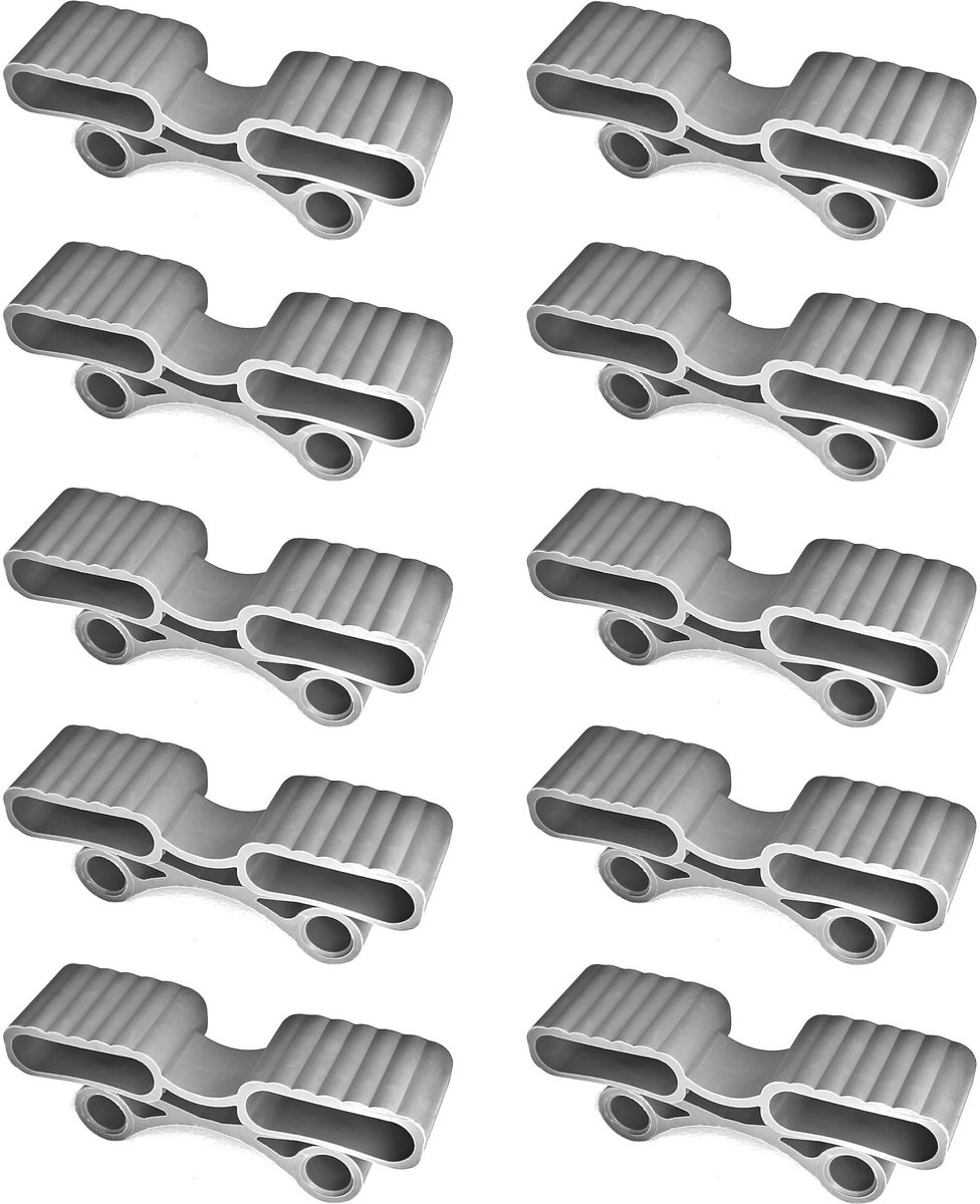Solidchoice - Set van 10 Rubber Slatted Frame Houder voor Bed