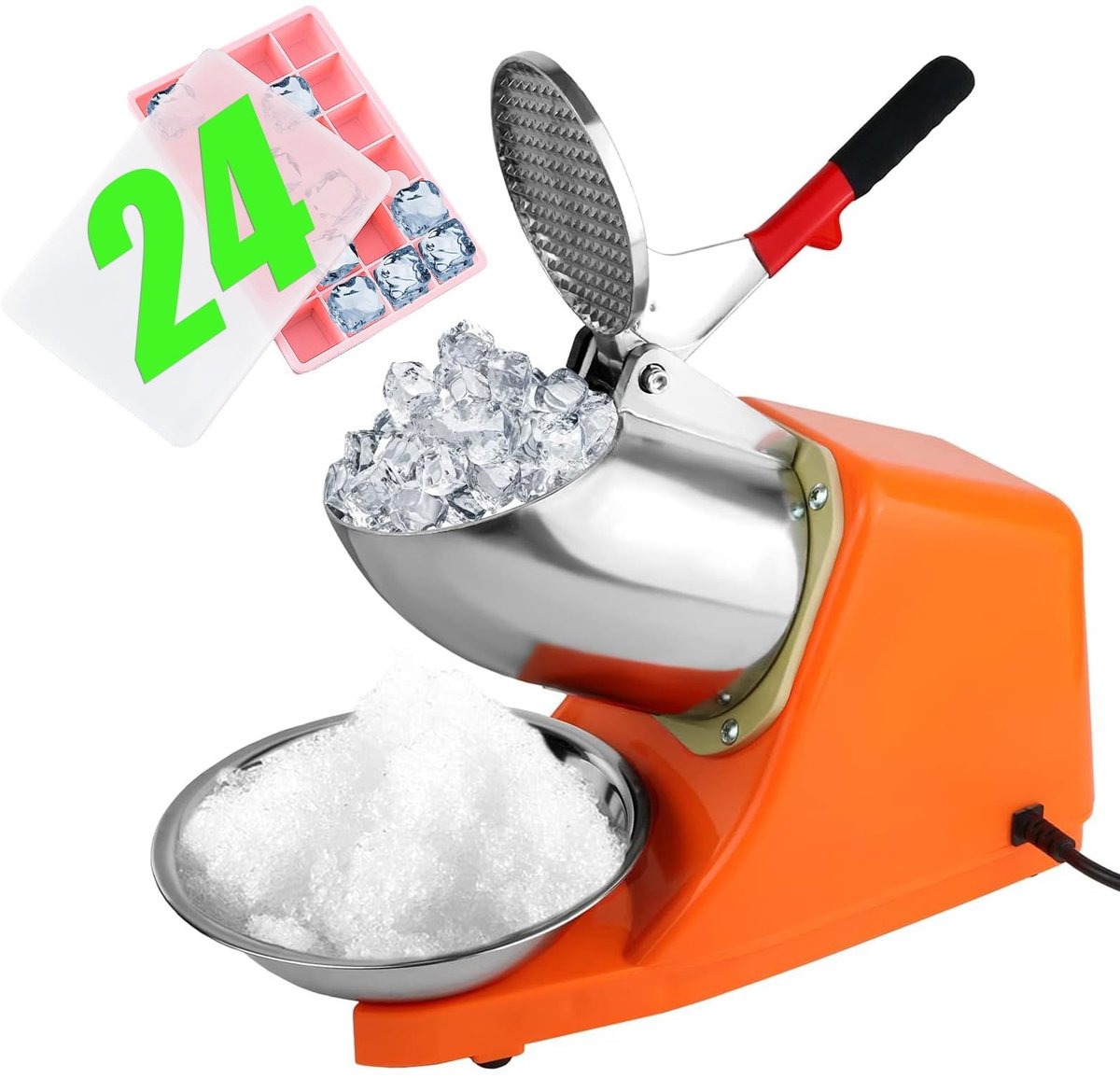 Solidchoice - Elektrische IJscrusher, 300W, 65 kg/u
