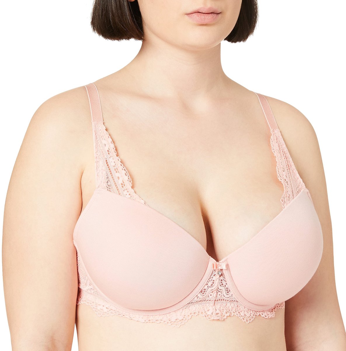 Solidchoice - Dames Bh met Beugel en Schaal in Roze