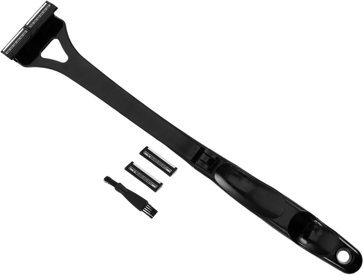 Scheerapparaat - Lichaamshaar trimmer - Persoonlijke verzorging - Antislip grip - 45 x 8.1 x 3 cm - Zwart